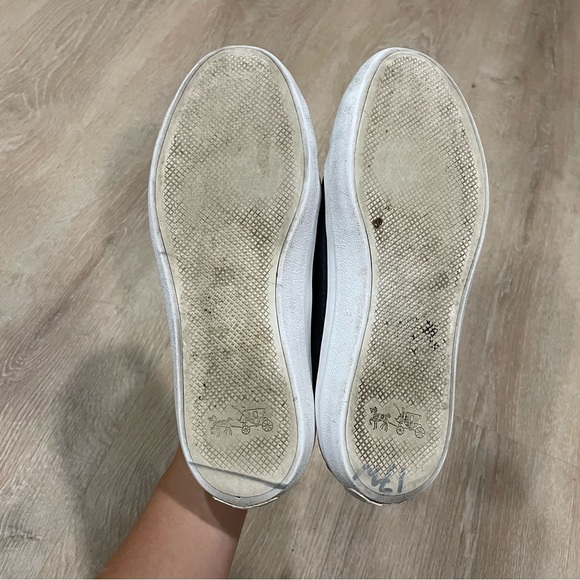 Coach Empire Leather Sneaker, Size 7 - Picture 9 of 11